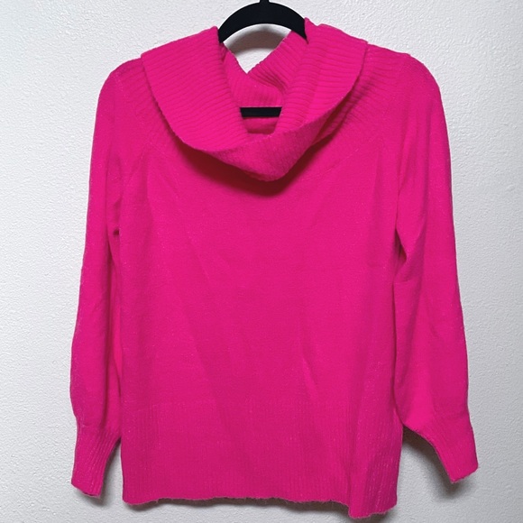 Vine & Love Pink Turtleneck Sweater - Picture 1 of 6